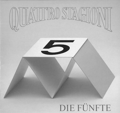 CD «Die Fünfte» Quattro Stagioni